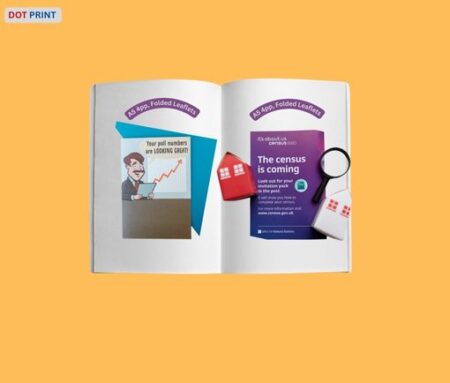 A5 Folded Leaflets (4pp) - Small Size, Big Impact