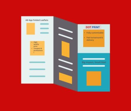 A6 4pp Folded Leaflets – Pocket-Sized, Powerful & Professional