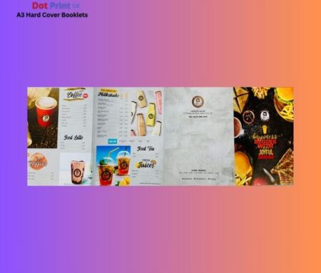 Tri-Fold 1/3 A3 Leaflets (6pp)