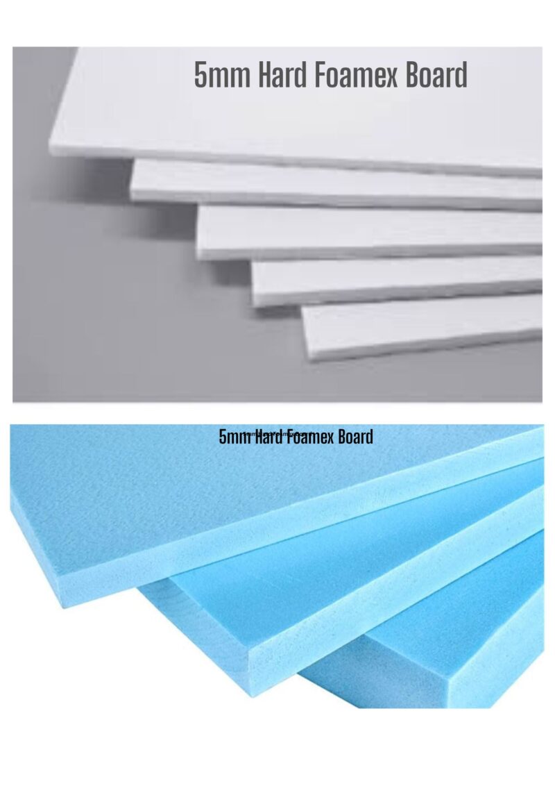 5mm Hard Foamex Board